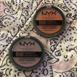NYX: Duo Chromatic Illuminating Powders: SEALED!